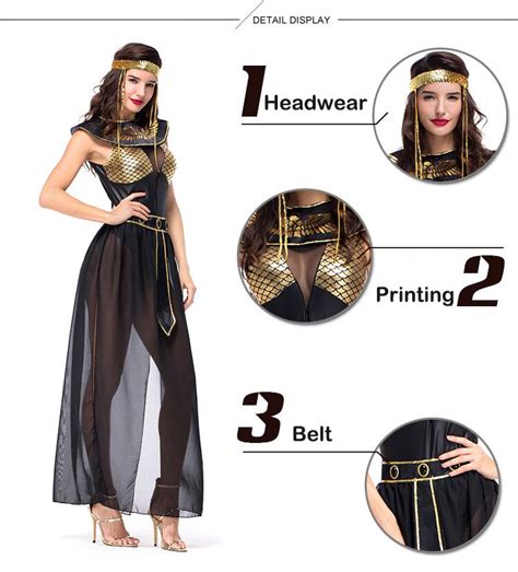 New Sexy Bar Dress Egyptian Goddess Isis Cosplay Costume Night Scene
