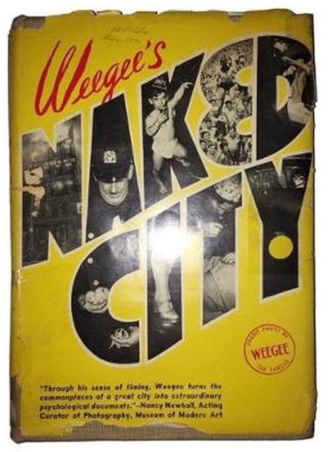 Weegee S Naked City By Weegee English Hardcover Book Free Shipping