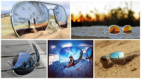 adding reflections to sunglasses with photoshop