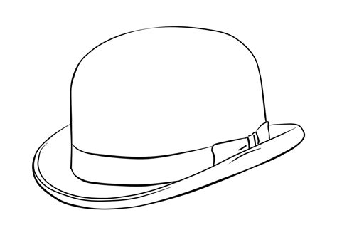 hat coloring pages printable coloring pages grab  crayons lets