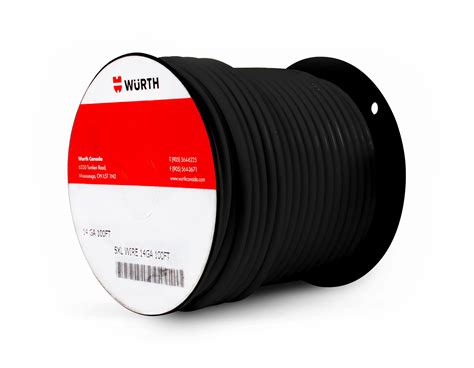 prem sxl wire heat resistant  ft black  ga