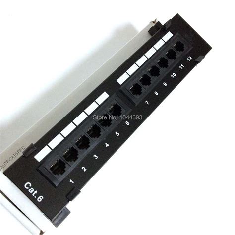 patch panel mount wall