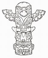 Coloring Pages Kokopelli Getdrawings Totem sketch template