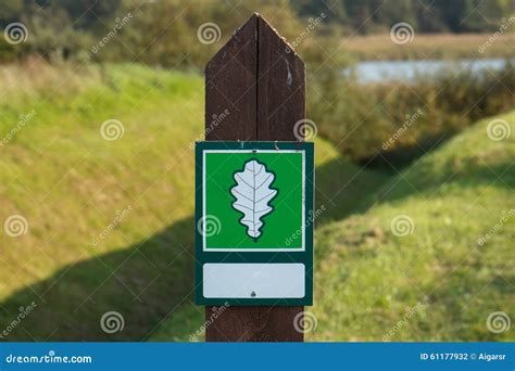 green nature sign stock photo image  message plank