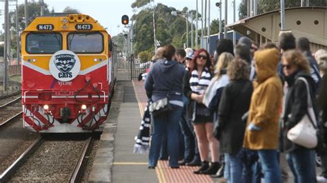 Geelong V Line Trains Crowded According To Snapshot Data Geelong
