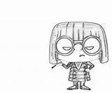 Edna Mode Coloring Pages Another sketch template