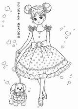 Chan Licca Coloring Pages Para Kawaii Colorir Aphmau Anime Book Desenhos Pra Manga Adult Sereias Mama Doll Pasta Escolha Desenho sketch template