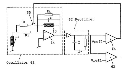 patent  inductive proximity sensor comprising  resonant oscillatory circuit