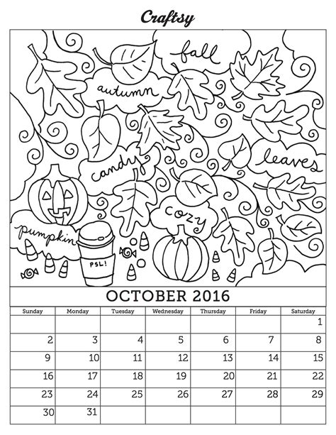 october coloring  october coloring