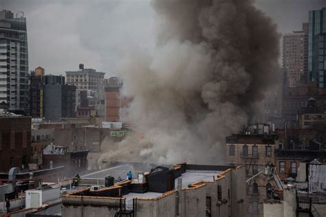 explosion building collapse reported  nycs east village njcom