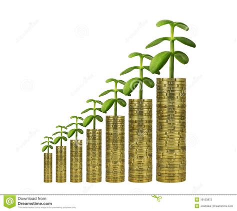 green values  economical growth stock photography image