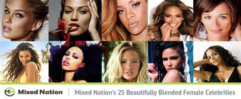 mixed nation s 25 beautifully blended female celebrities mixed nation