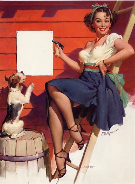 gimme more bananas gil elvgren 2