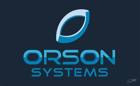 orson systems logo design construction software engineering logos