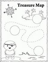 Map Treasure Pirate Kids Coloring Printable Pages Maps Craft Pete Cat Clipart Markers Twin Touch Preschool Activities Psa Essentials Activity sketch template