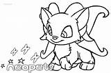 Neopets Coloring Pages Cool2bkids Printable Kids Pets sketch template