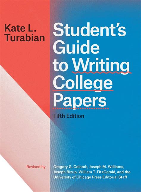 read students guide  writing college papers  edition