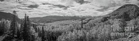 Ohio Pass Road Overlook Bw Photograph By Michael Ver Sprill Fine Art