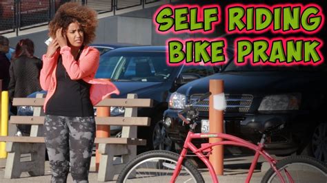 Self Riding Bike Prank Youtube