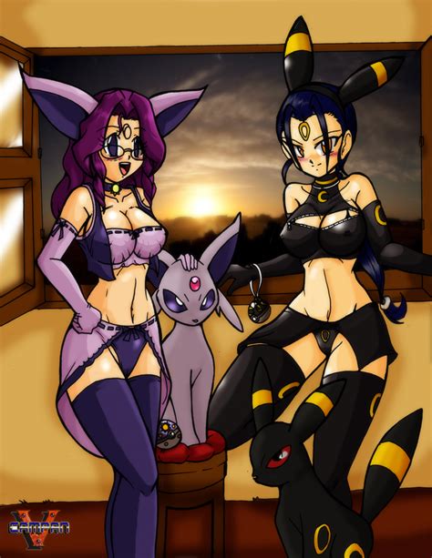 pokemon eevee sisters by vcampan hentai foundry