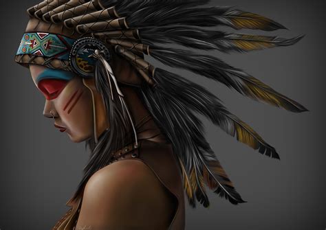 american indian girl by timecore on deviantart