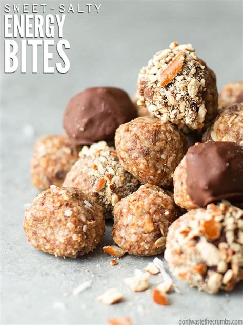 Sweet Salty Energy Bites An Easy No Bake Healthy Snack