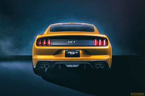 ford mustang gt rear  hd cars  wallpapers images backgrounds