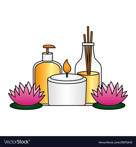 spa treatment therapy royalty  vector image