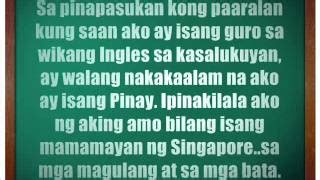 paragraph tagalog halimbawa