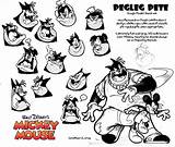 Pete Leg Model Sheet Deviantart Peg Pegleg Disney Coloring Mickey Cartoon Sheets Comics Butt Character Mouse Behance Characters Old Vintage sketch template