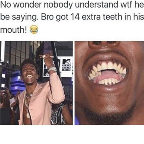 no wonder nobody understand wtf he be saying bro ~ laughter is contagious pass it on funny