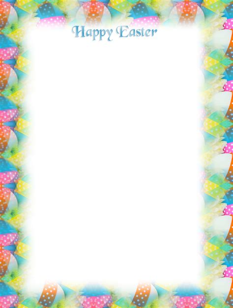 printable unlined easter stationery easter printables