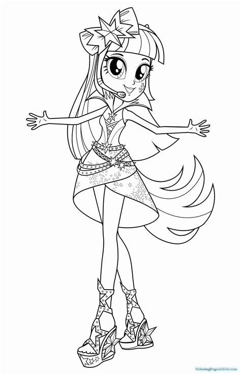 pony equestria girls rainbow rocks coloring pages