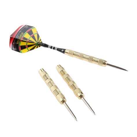 pcs steel tip darts needles  nickel plated copper dart accessories steel tip mm screw