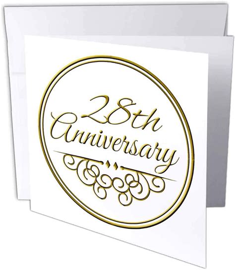 anniversary celebrating wedding  years greeting card