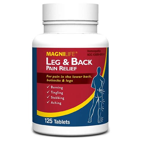 Magnilife Leg And Back Pain Relief Tablets Walgreens