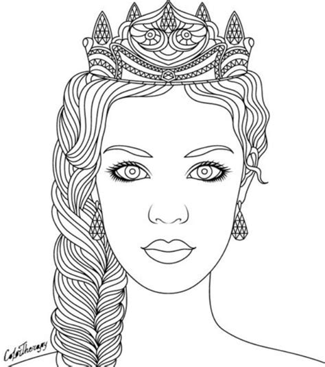 epingle sur beautiful women coloring pages  adults