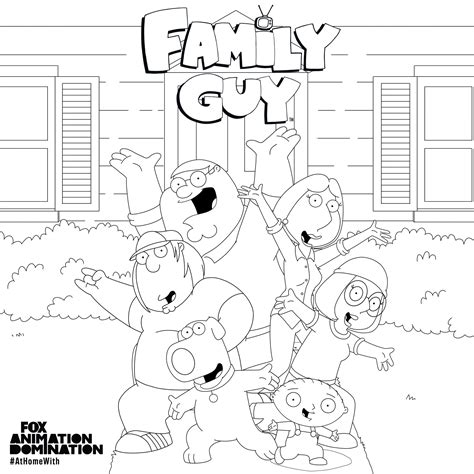 coloring book family guy coloring books griffin family cool cartoons