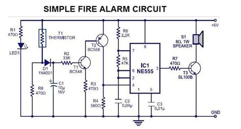 simple fire alarm circuit eee community