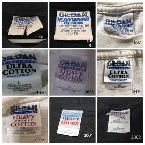 vintage gildan tags vintage tags vintage labels vintage tshirts