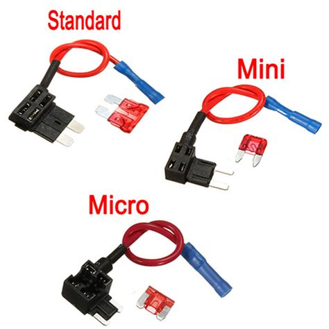 microministandard tap adapter blade fuse holder   acs add  circuit fuse ebay