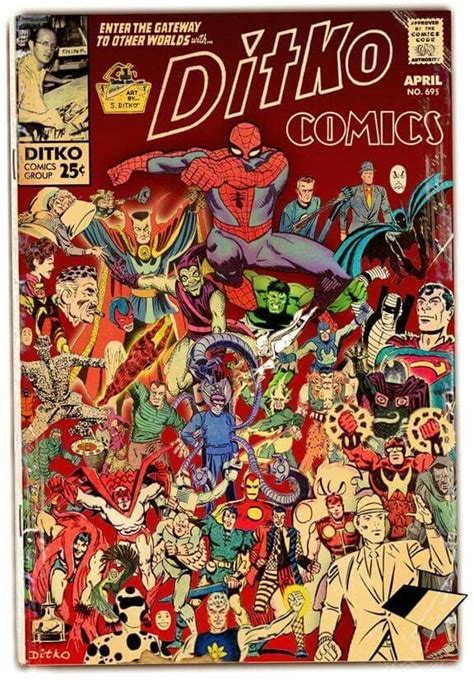 Steve Ditko Visual Creator Of Spider Man And Doctor