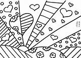 Britto Coloring Pages Romero Getdrawings sketch template