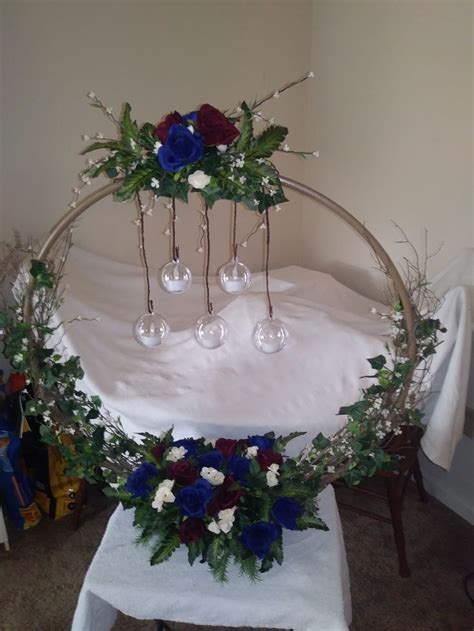 diy hula hoop centerpiece wedding centerpieces centerpieces table