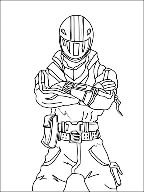 fortnite character coloring page coloring pages inspirational