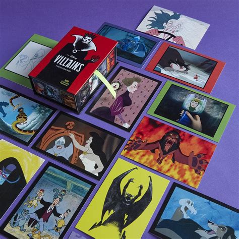 The Disney Villains Postcard Box Chronicle Books