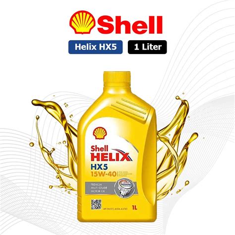 oli mobil shell helix hx  liter terbaru termurah top trust