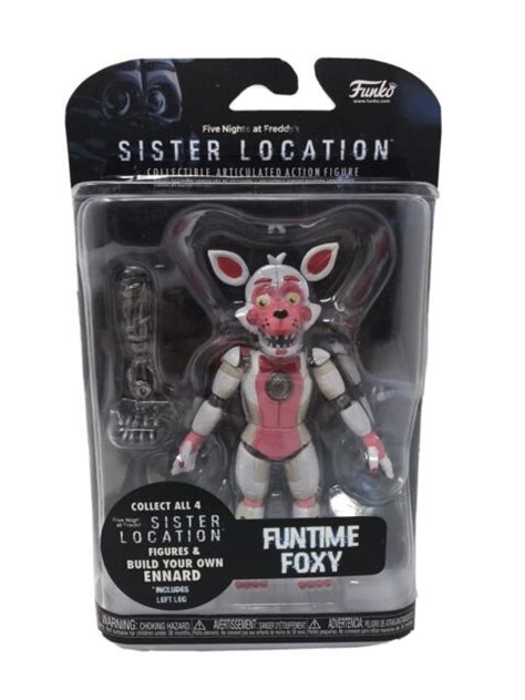 fnaf funko five nights at freddy s 5 funtime foxy action figure sister