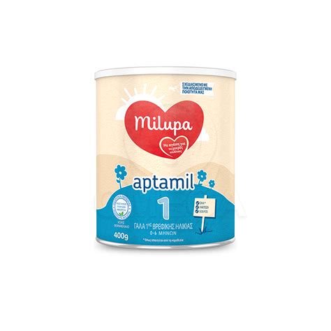 Milupa Aptamil 1 Γάλα σε Σκόνη για Βρέφη από 0 έως 6 Μηνών 400gr