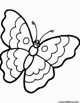 Mariposa sketch template